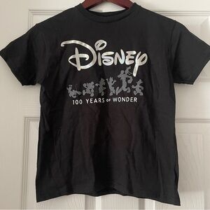 Disney Black and Silver Kids T-Shirt